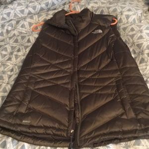 North face vest 550 size large